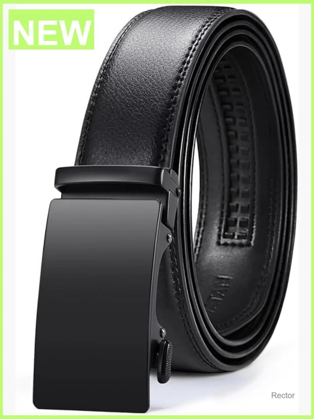 Genuine Leather Ratchet Belt Trim to Fit Dress Casual Everyday